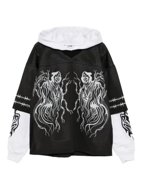 Warren Lotas graphic-print hoodie