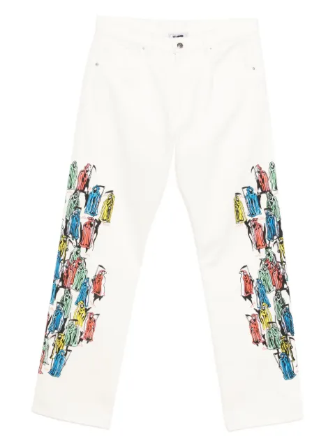 Warren Lotas graphic-print jeans