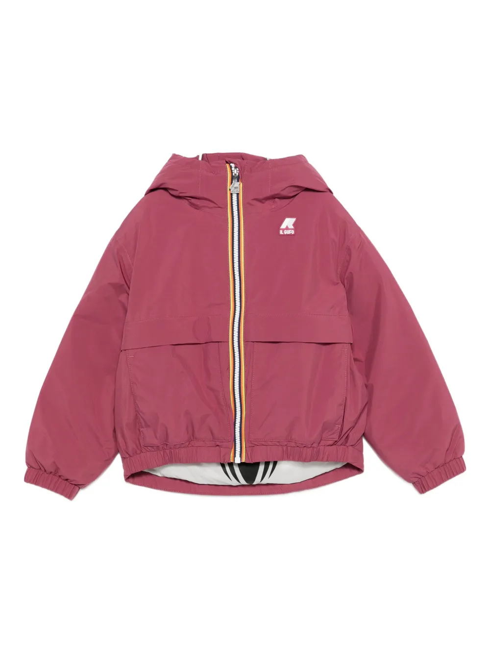 Il Gufo x K-Way hooded jacket - Rosa