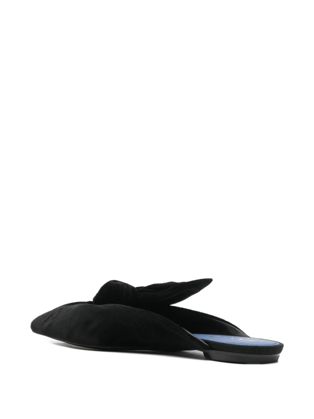 Lanvin knot mules Zwart