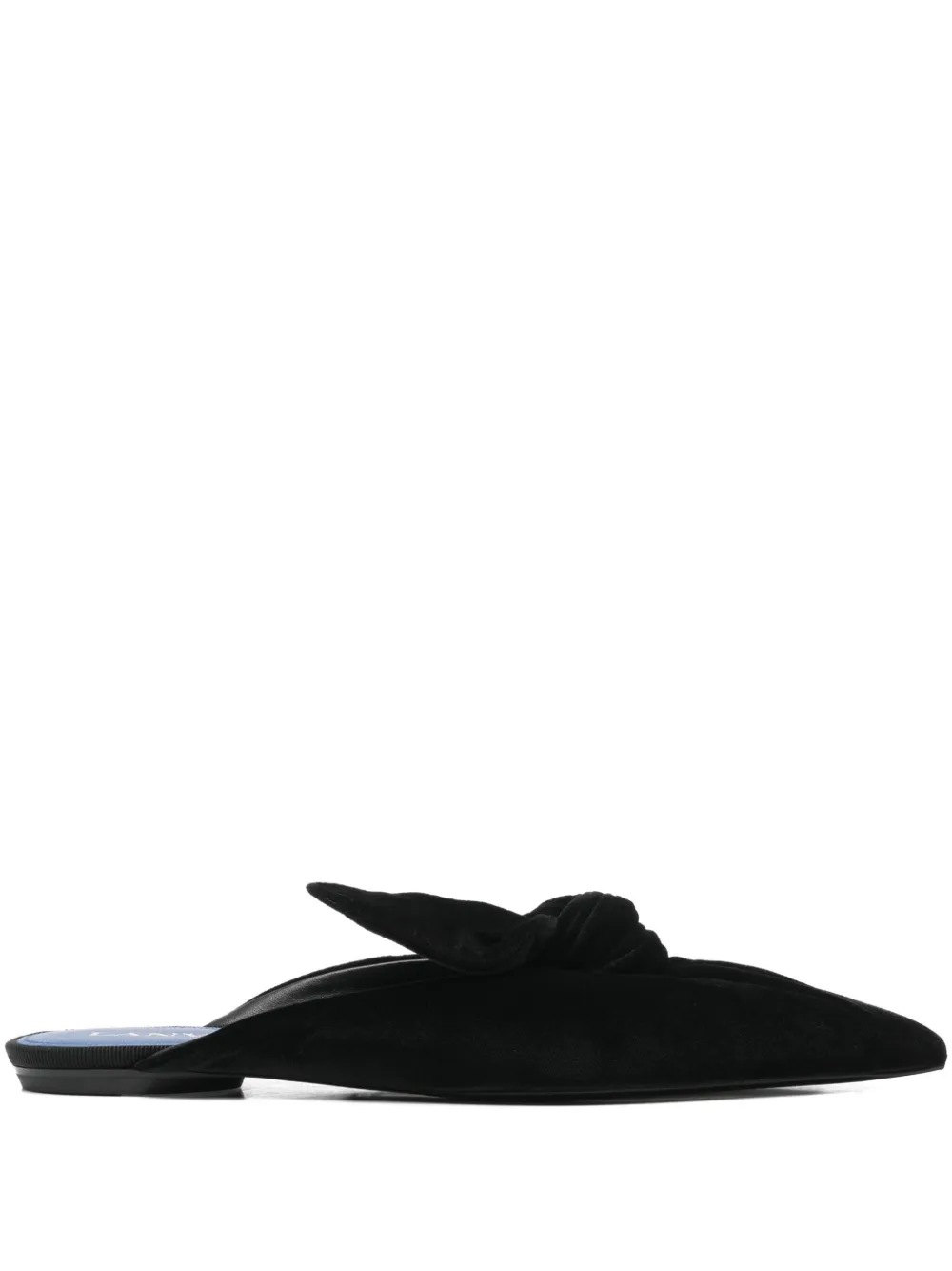 Lanvin knot mules Zwart