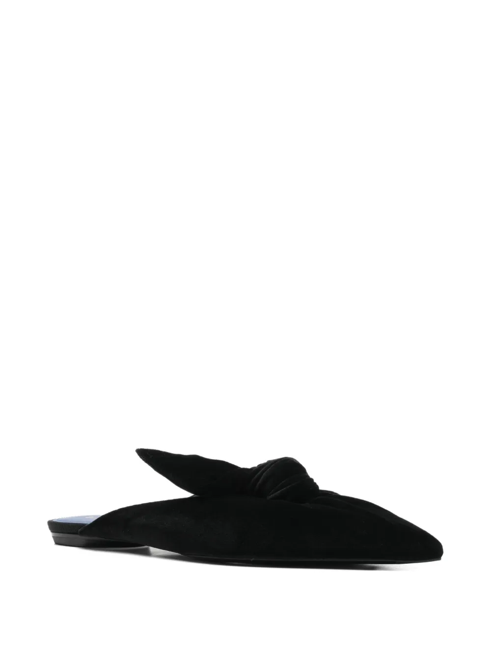 Lanvin knot mules Zwart