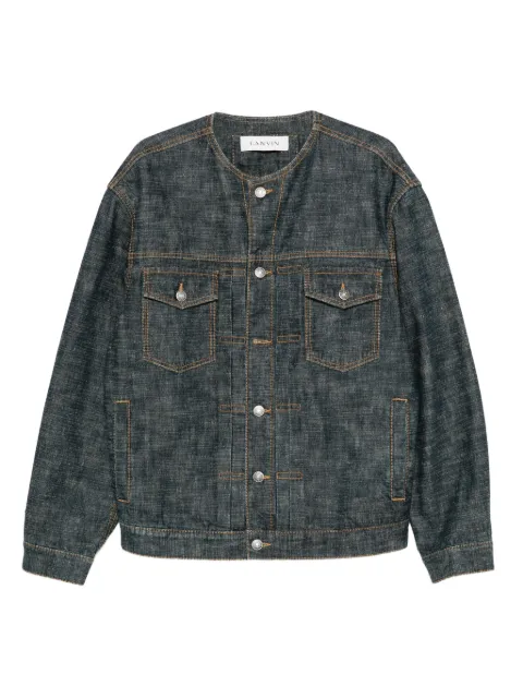 Lanvin buttoned denim jacket