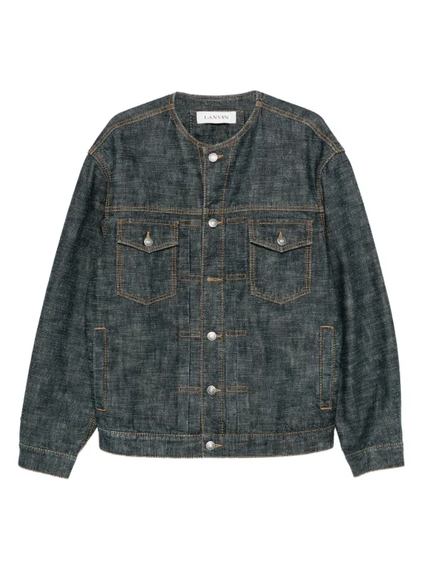 LANVIN デニムジャケット Lanvin デニムジャケット | ブルー | FARFETCH JP