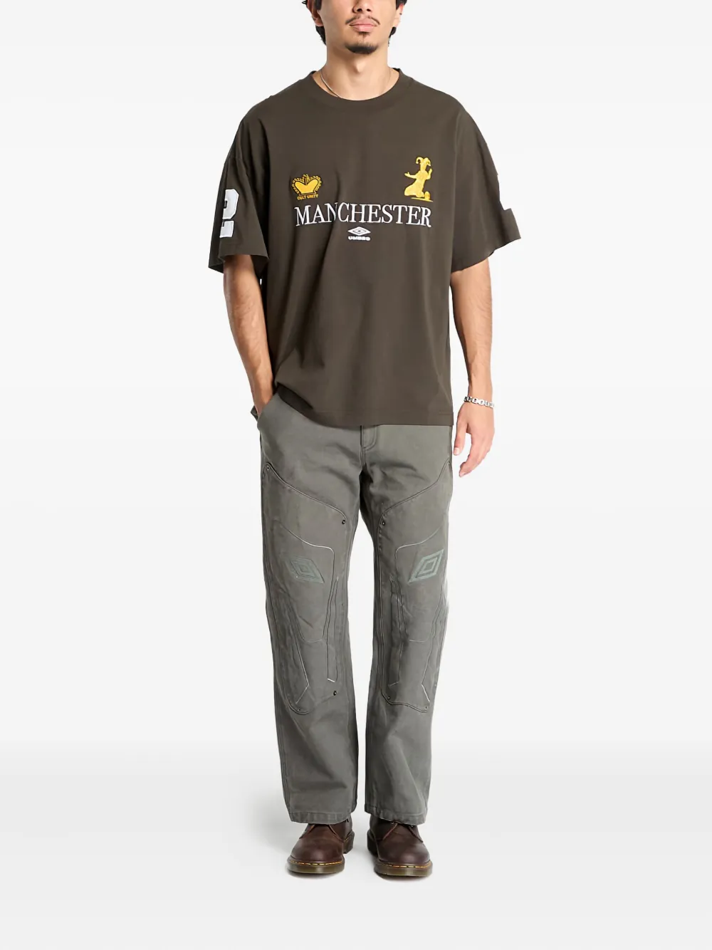 UMBRO Manchester T-shirt - Bruin