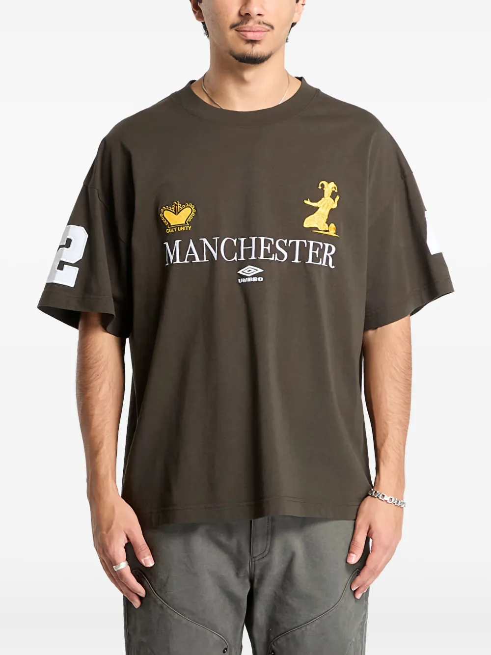 UMBRO Manchester T-shirt Bruin