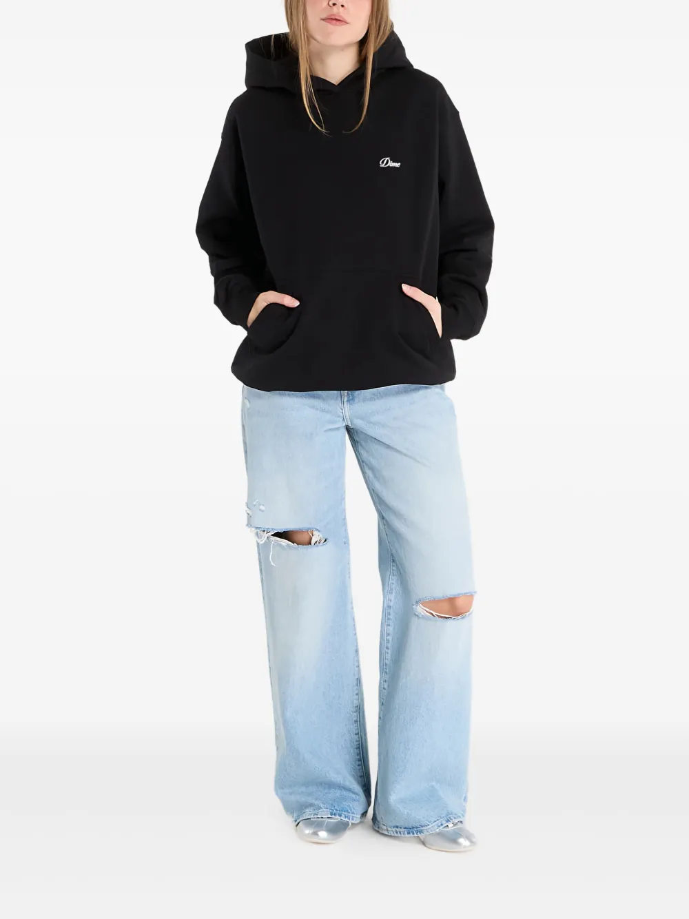 dime Cursive-logo hoodie | Hoodies | Image 2