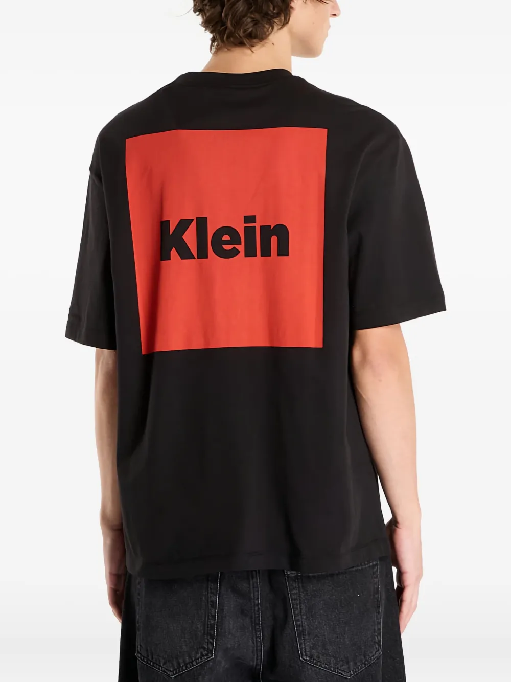 Calvin Klein T-shirt met logo Zwart