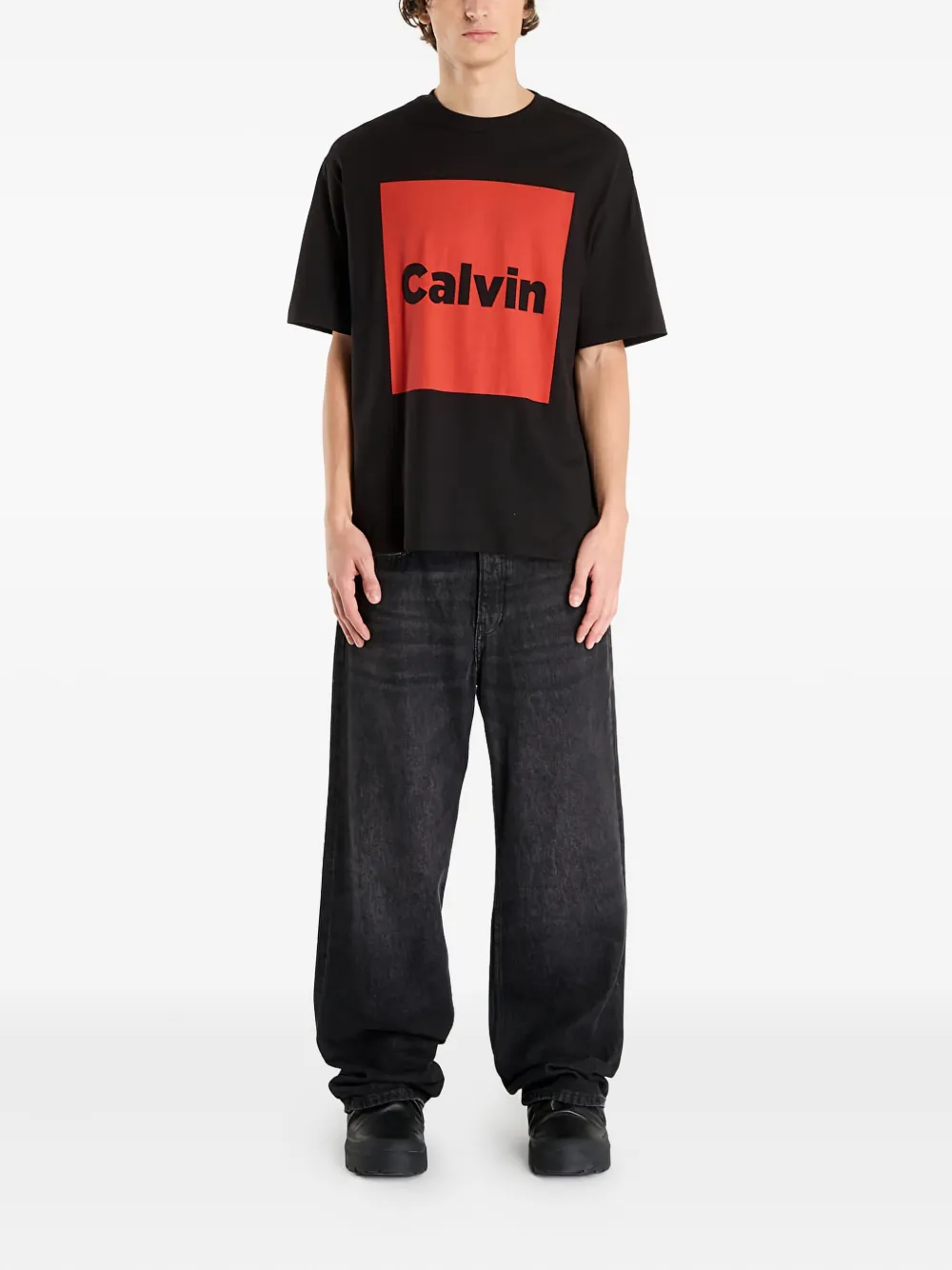 Calvin Klein ボックスロゴ Tシャツ | Tシャツ | Image 2