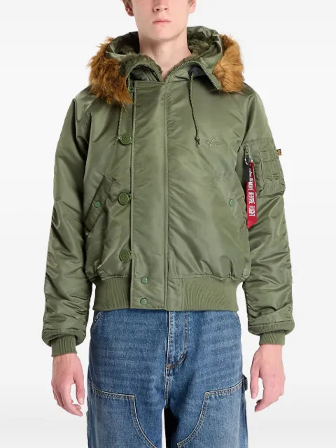Alpha Industries hooded heritage jacket