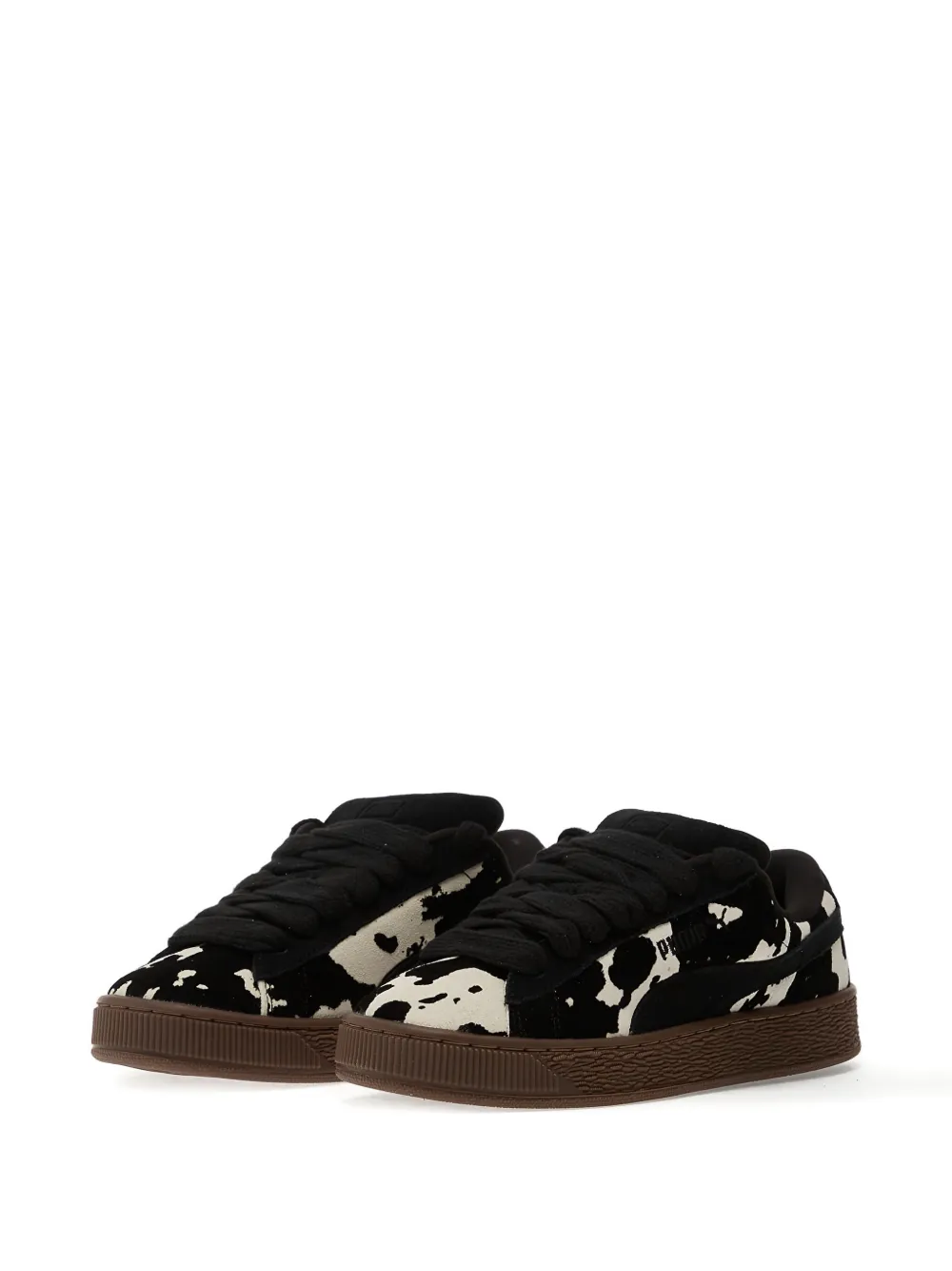 Puma Suede Xl Velvet Dream Sneakers In Black