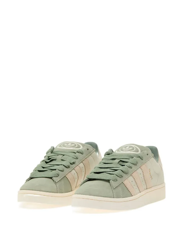 adidas gazelle silver green womens Adidas Campus 00s Crystal White Dark Green – YOURFAULT main image 1