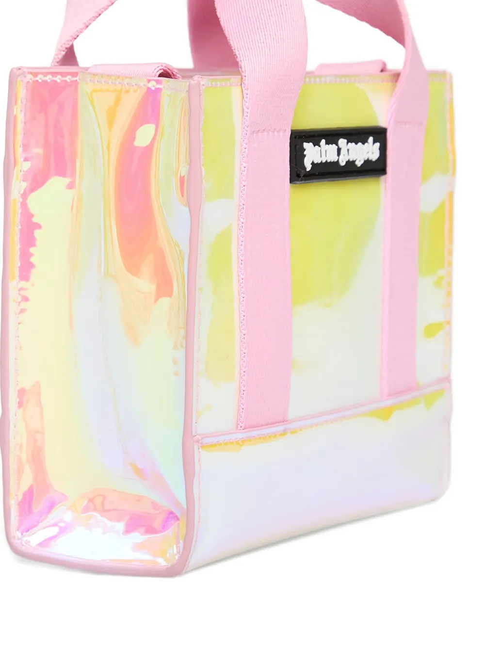 Palm Angels Kids Shiny mini-shopper Roze
