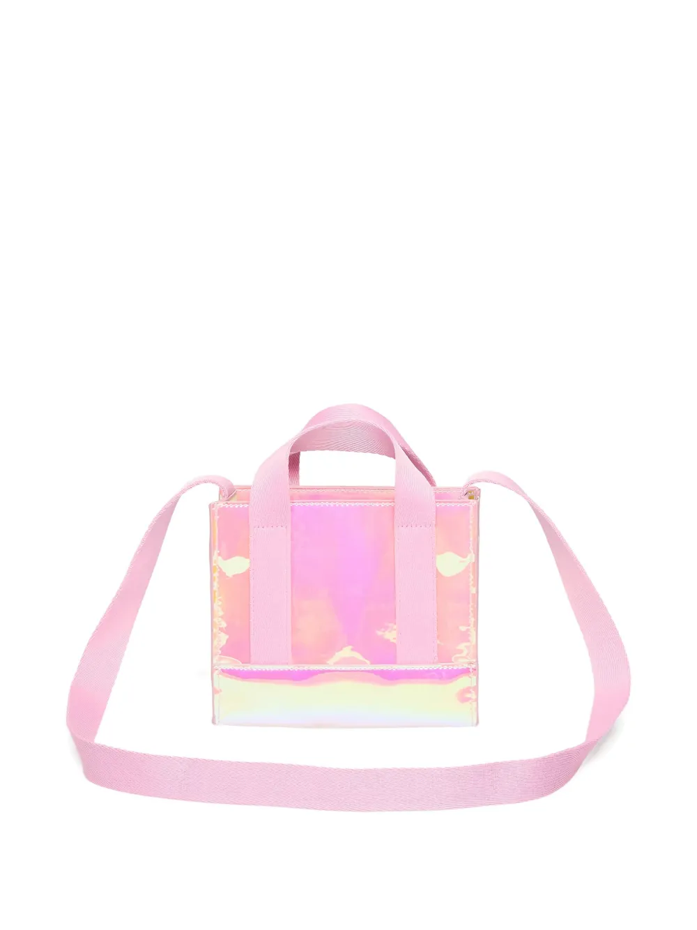 Palm Angels Kids Shiny mini-shopper - Roze