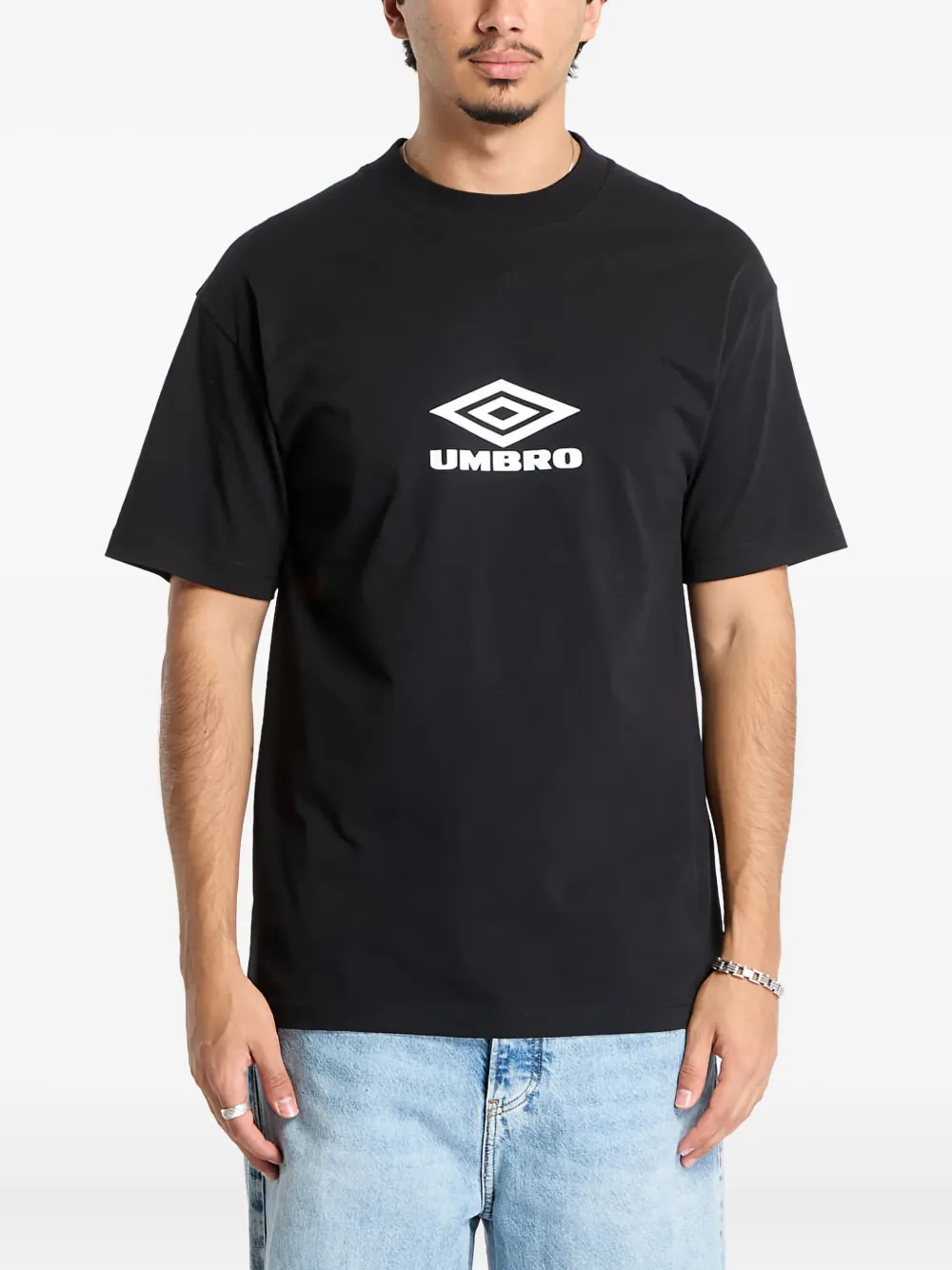 UMBRO ロゴ Tシャツ - ブラック