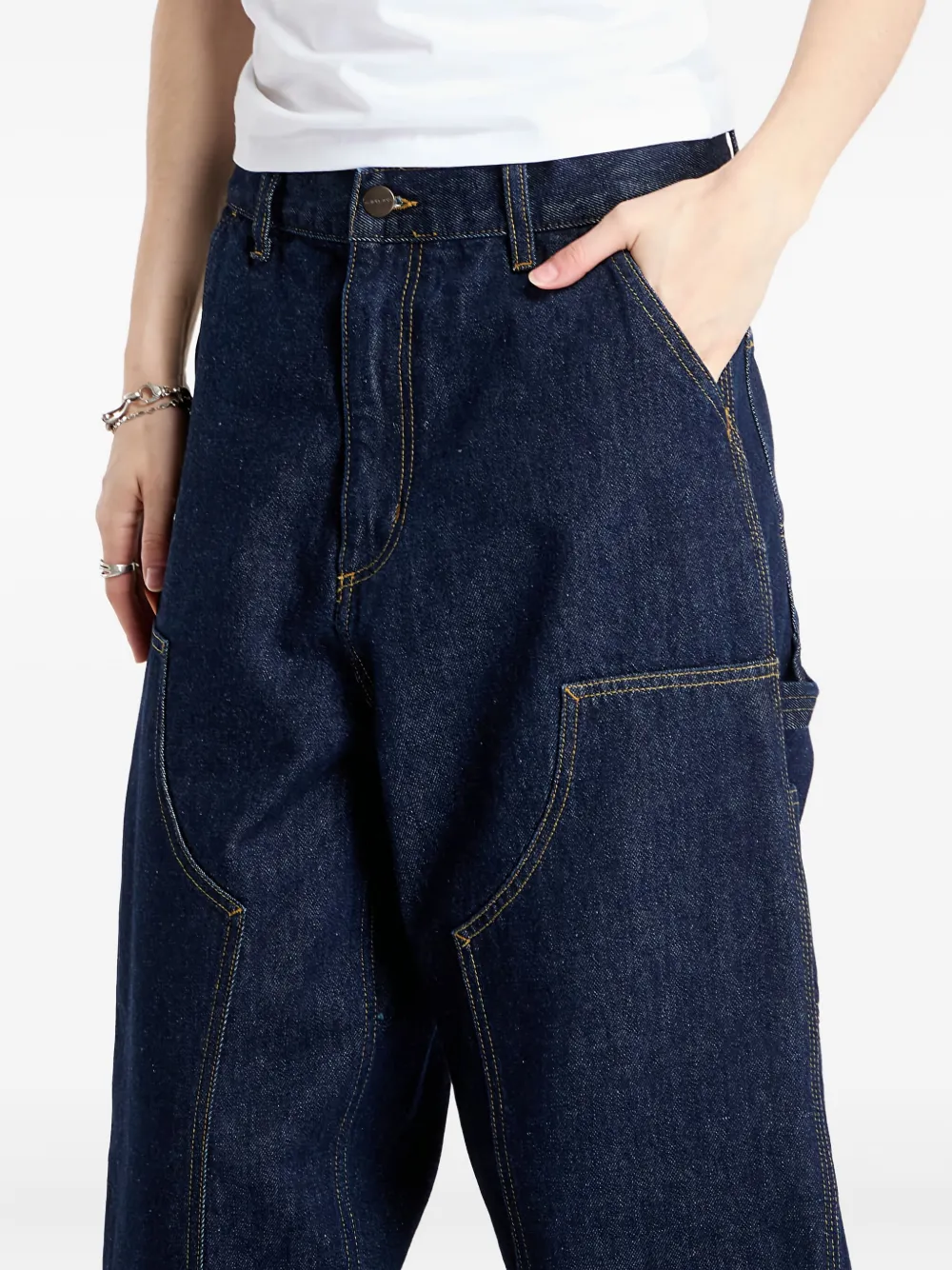 Carhartt WIP double knee brandon trousers Blauw