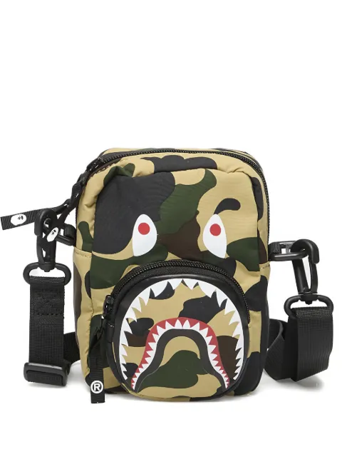 A BATHING APE® sac porté épaule Camo Shark