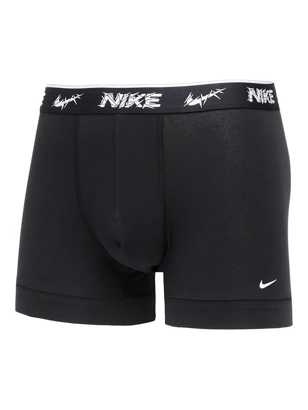 Nike Drie boxershorts met logoband Zwart