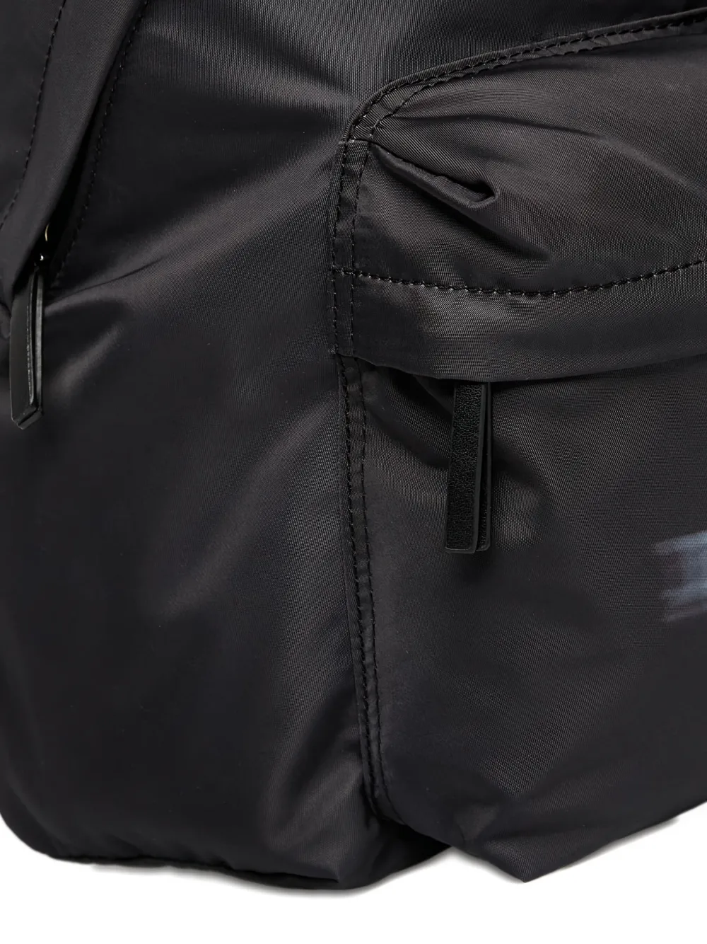 Palm Angels Blurred-logo Backpack In Black