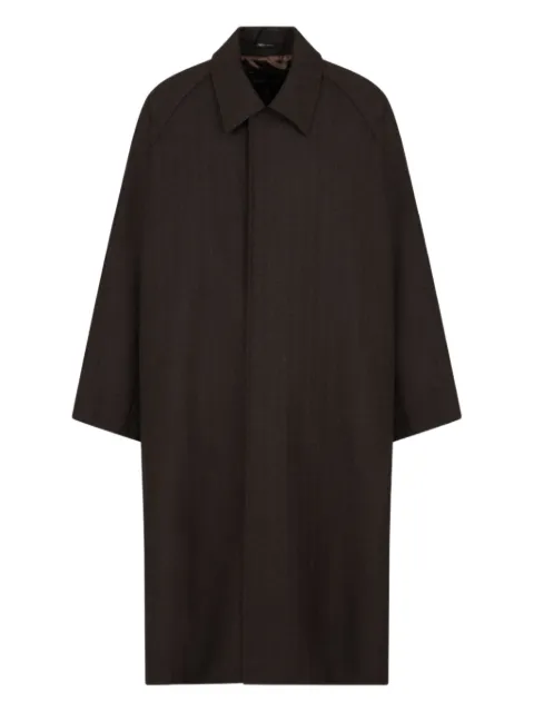 Emporio Armani single-breasted coat