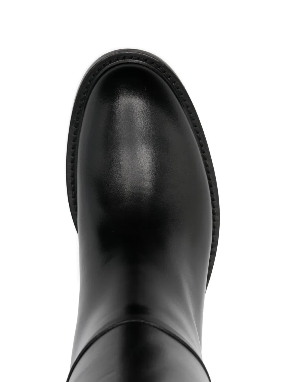 Anna F Knee-length Leather Boots In Multi