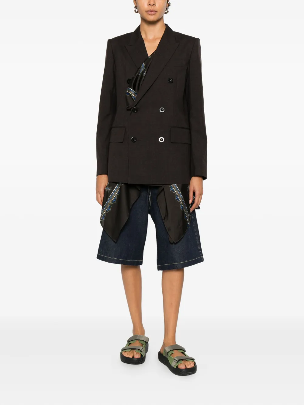 sacai blazer con doble botonadura | Blazers | Image 2