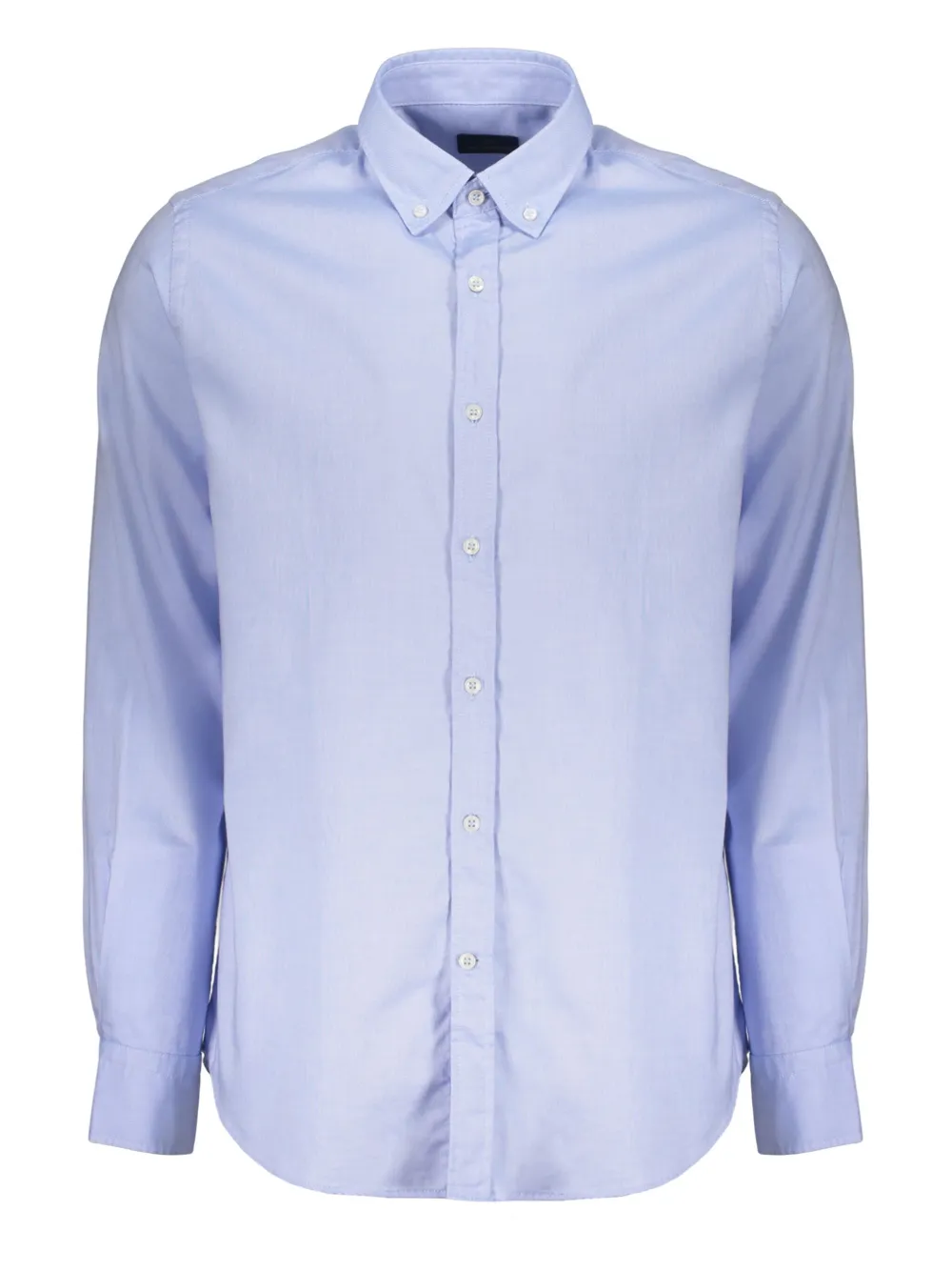 Paul & Shark Long-sleeve Button Shirt In Blue