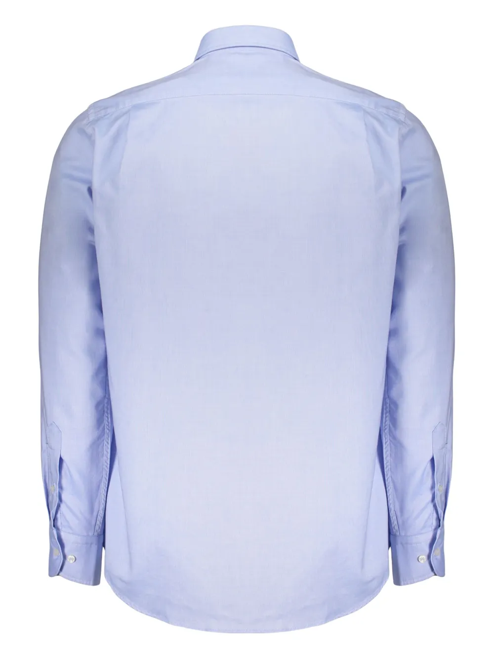 Paul & Shark Long-sleeve Button Shirt In Blue
