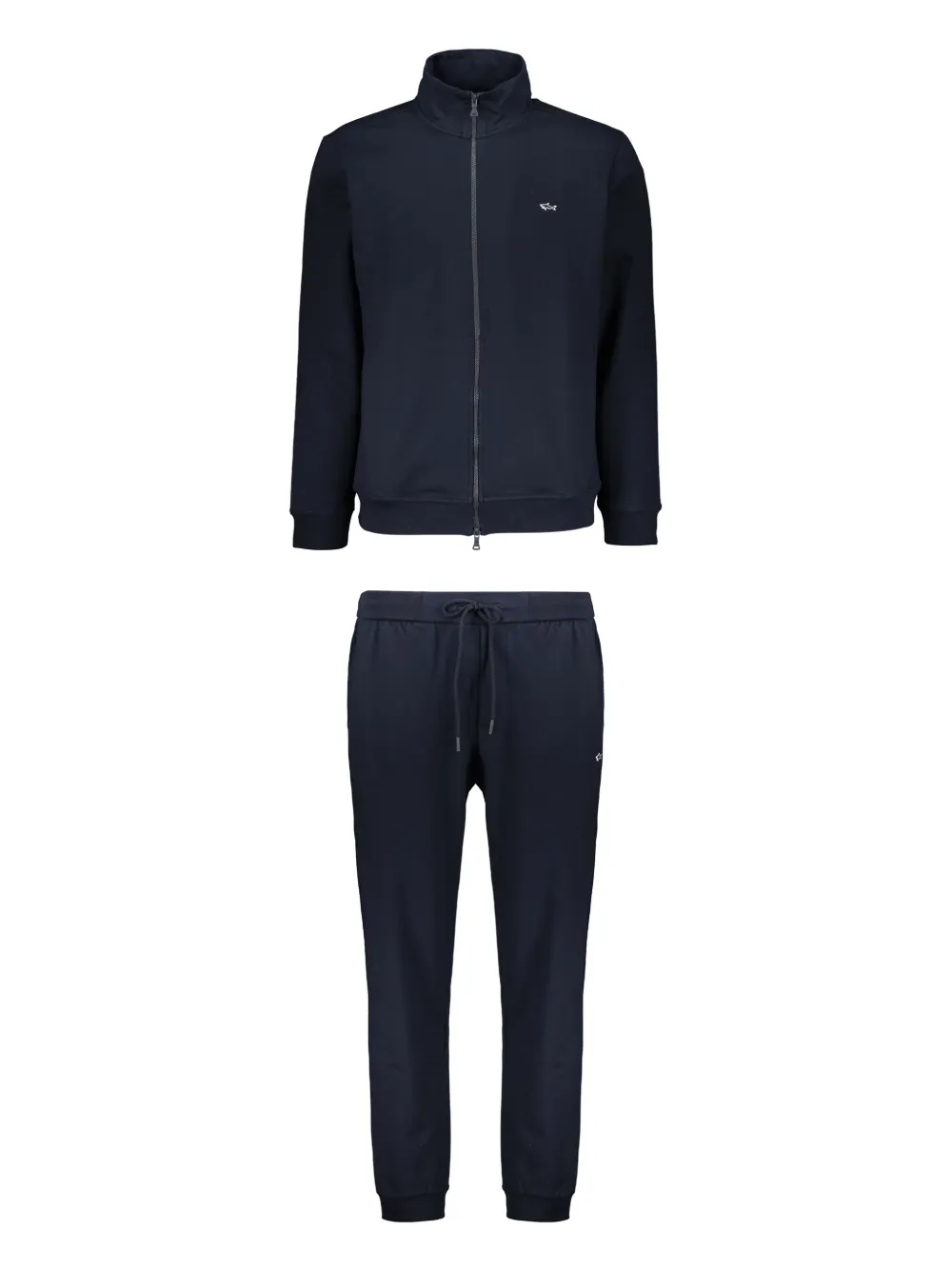 Paul & Shark Zip High-neck Tracksuit (set Of Two) In Blue