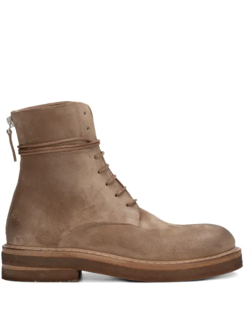 Marsèll Parrucca lace-up zip boots