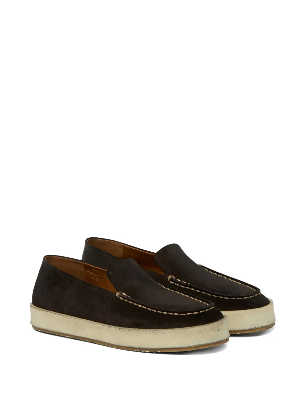 Marsèll Cassablocco stitched loafers - Bruin