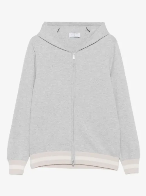 Gran Sasso x Casa Frumoasa hooded striped-trim tracksuit