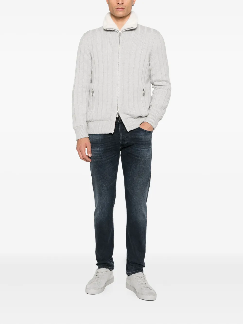 Gran Sasso x Casa Frumoasa ribbed cardigan | Cardigans | Image 2