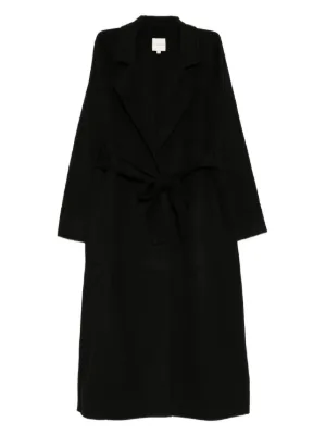 Studio Nicholson Holin Trench Coat | Black | FARFETCH