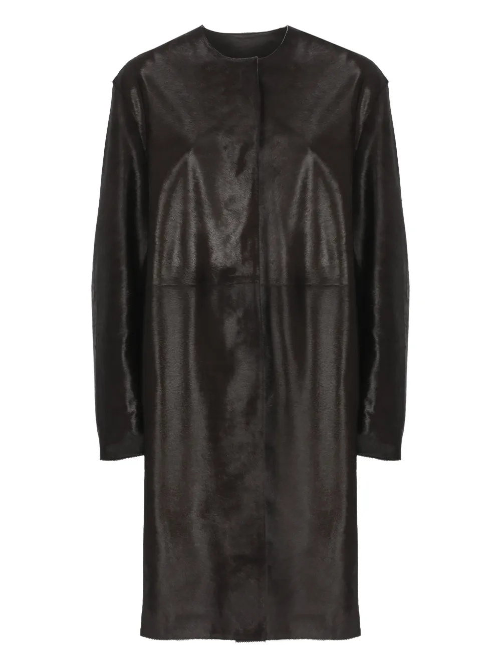 LouLou de Saison Miller buttoned coat - Nero