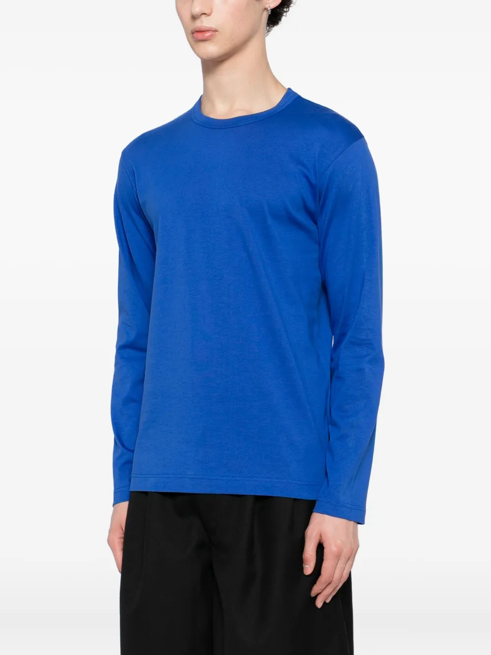 Comme Des Garçons Shirt T-shirt met ronde hals Blauw