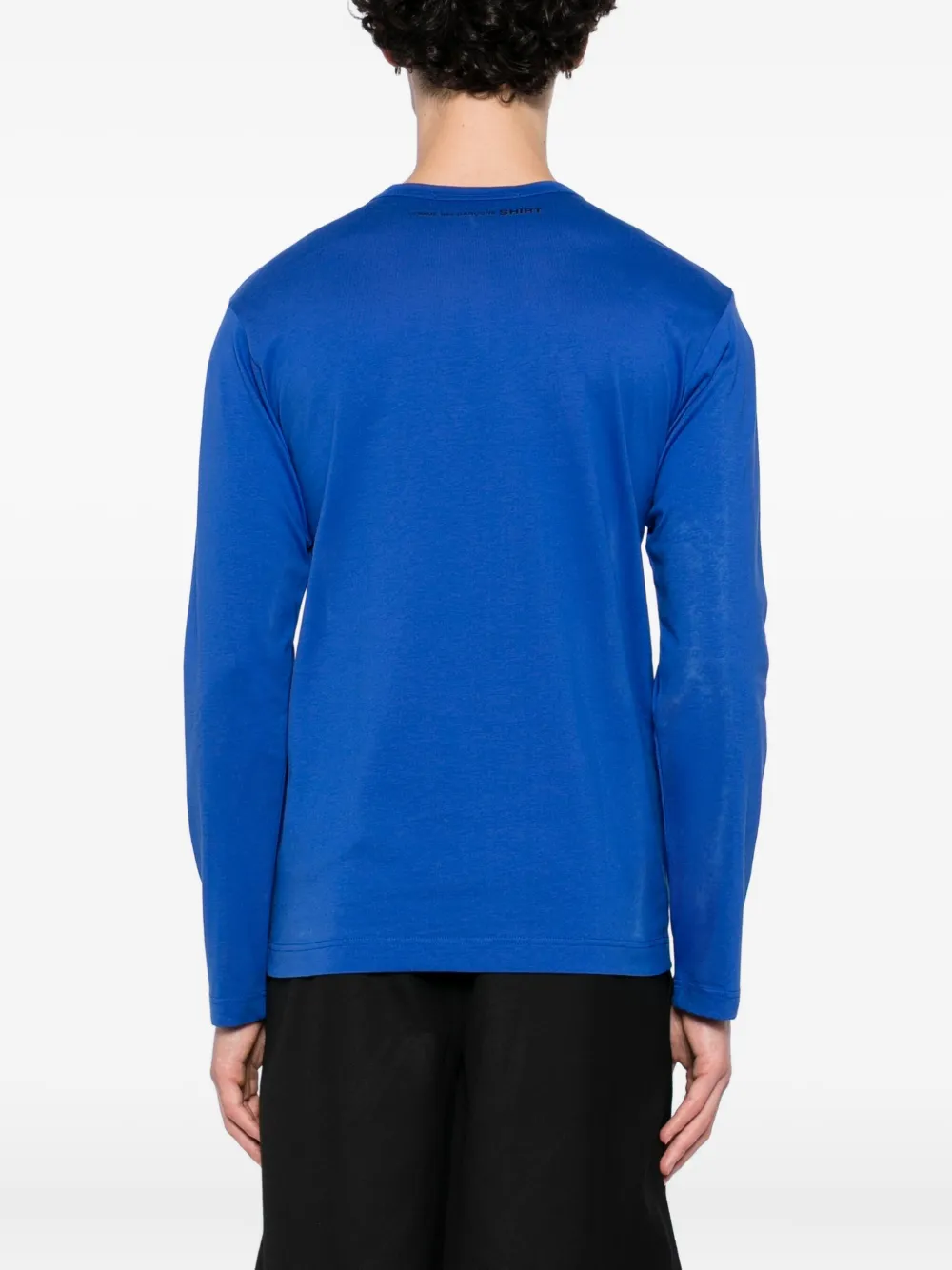 Comme Des Garçons Shirt T-shirt met ronde hals Blauw