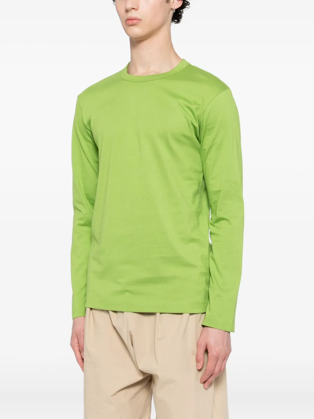 Comme Des Garçons Shirt Katoenen T-shirt Groen