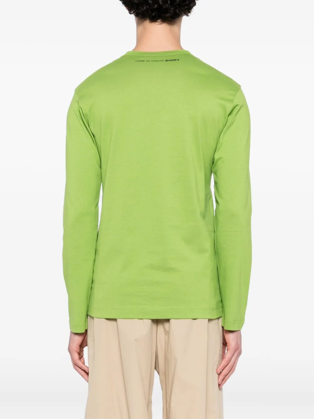 Comme Des Garçons Shirt Katoenen T-shirt Groen