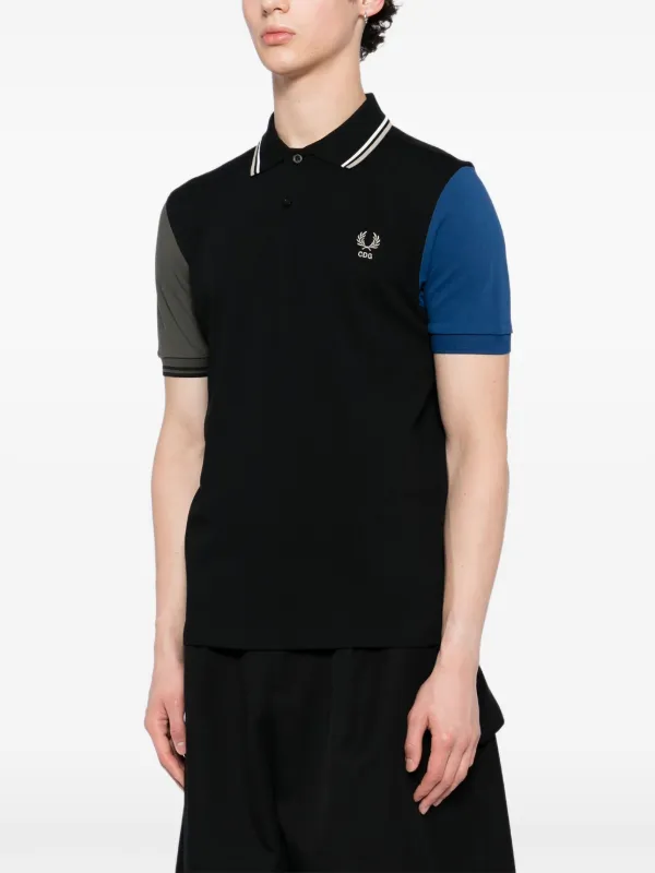 FRED PERRY COMME des GARÇON ポロシャツ ネイビー Comme Des Garçons