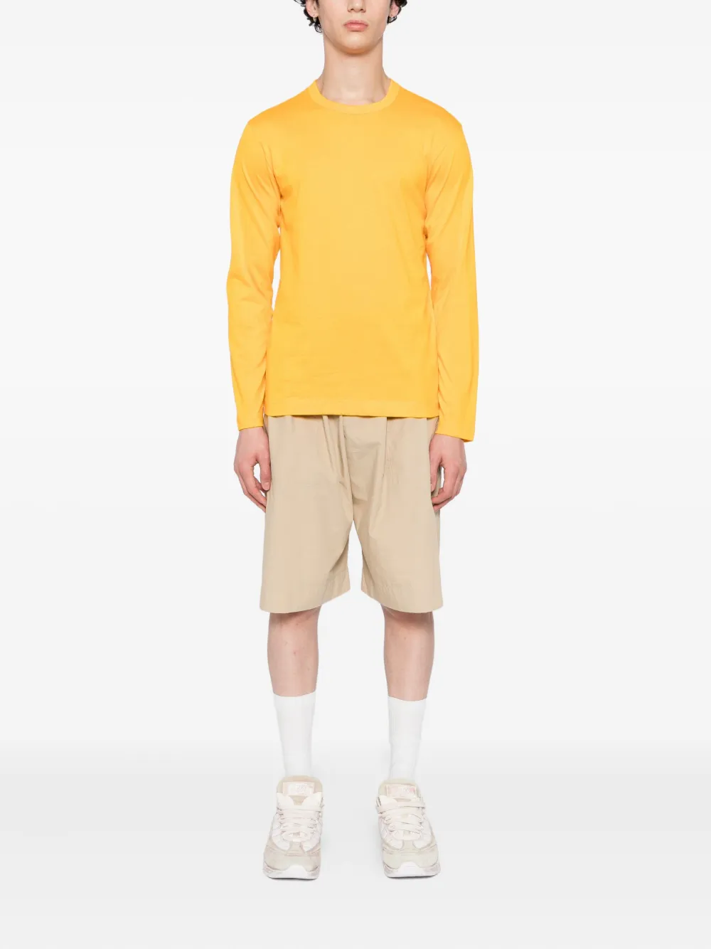 Comme Des Garçons Shirt Katoenen T-shirt - Geel