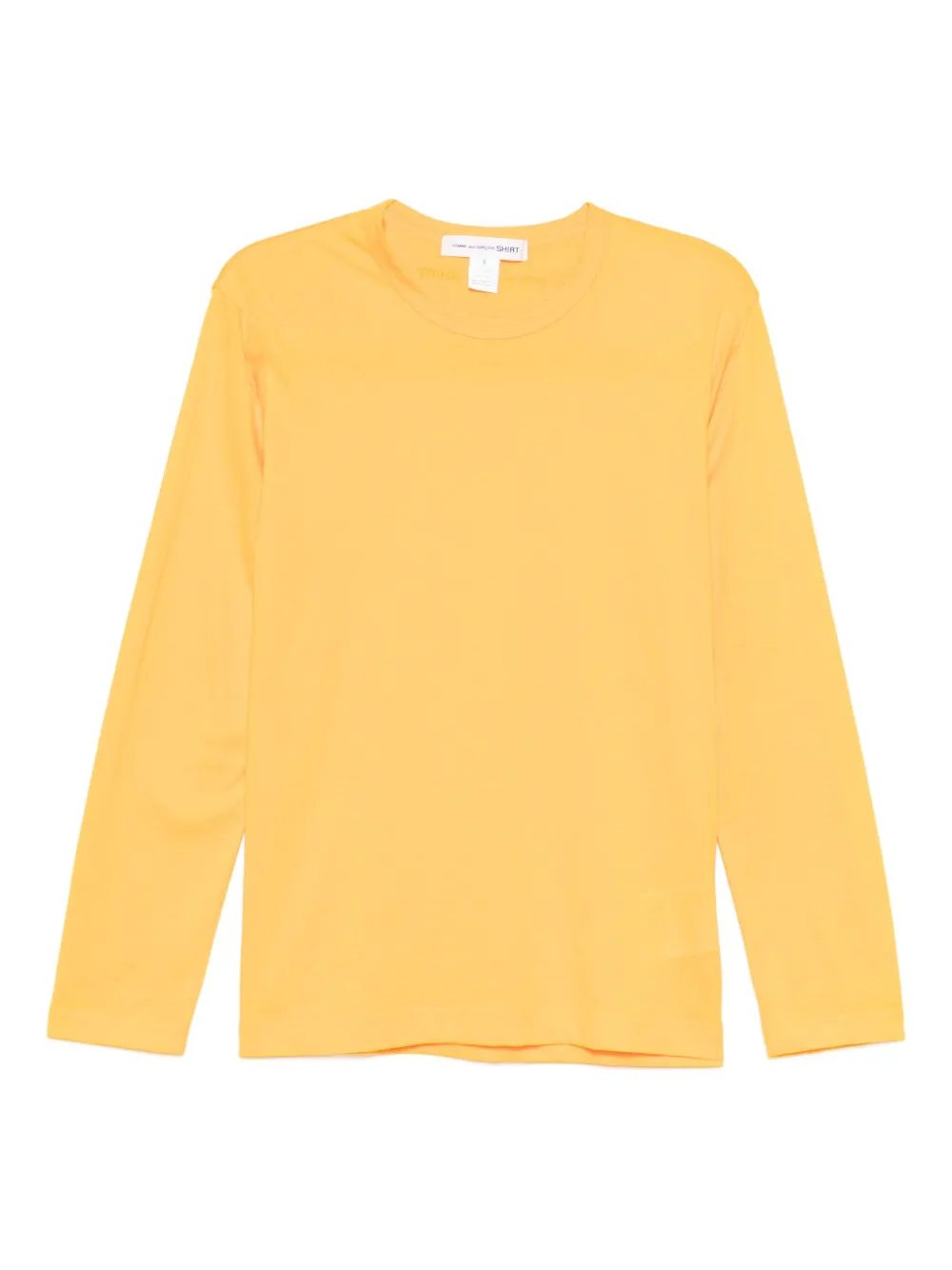 Comme Des Garçons Shirt cotton T-shirt – Yellow Comme Des Garçons Shirt cotton T-shirt – Yellow