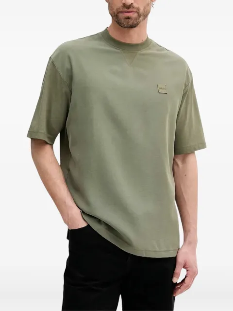 BOSS logo-patch T-shirt