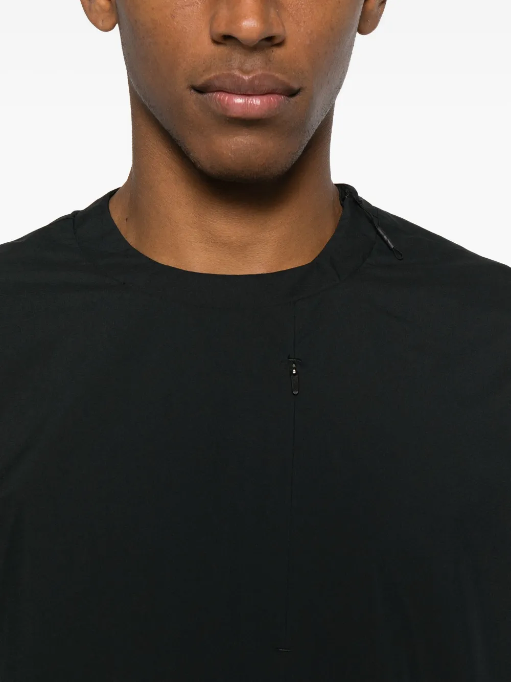 Snow Peak Pocket-detail Sweater In Black