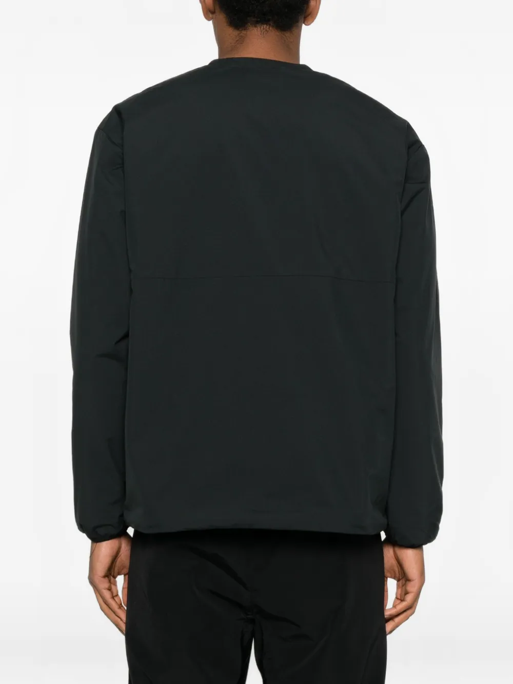 Snow Peak Pocket-detail Sweater In Black