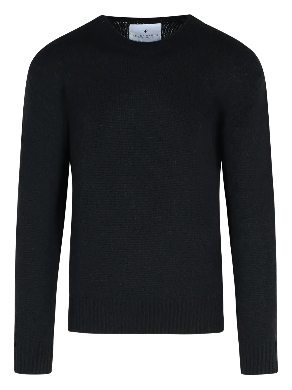 SEVEN GAUGE suéter con cuello redondo | negro | Image 1