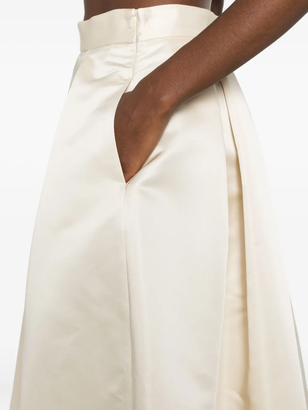 Lunatica Milano Luna 88 Duchesse plooirok Beige