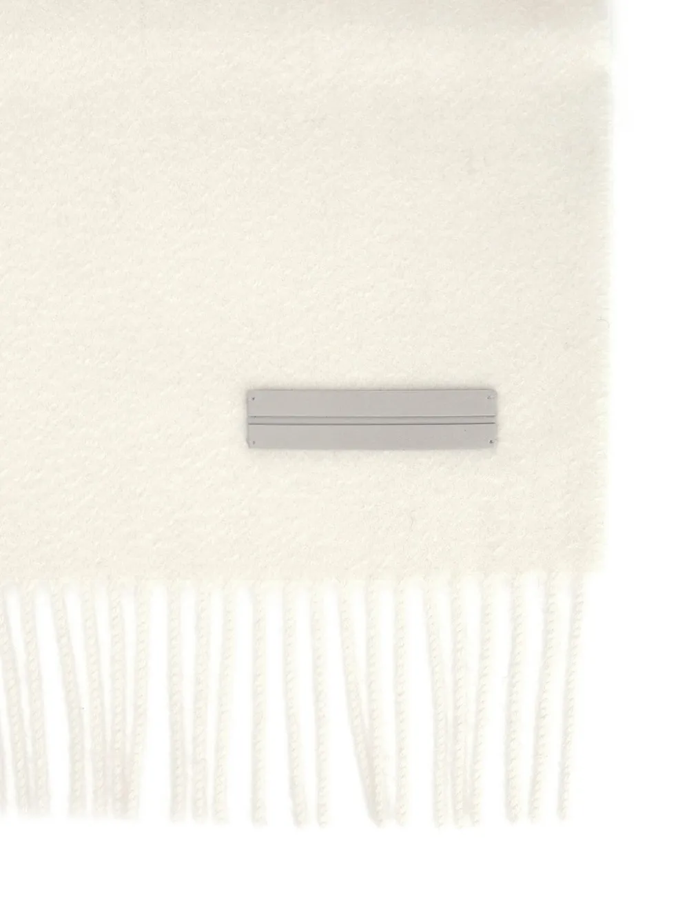 Zegna Sjaal met franje - Beige