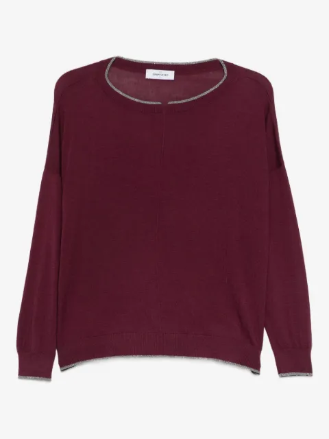 Gran Sasso contrasting-trim top