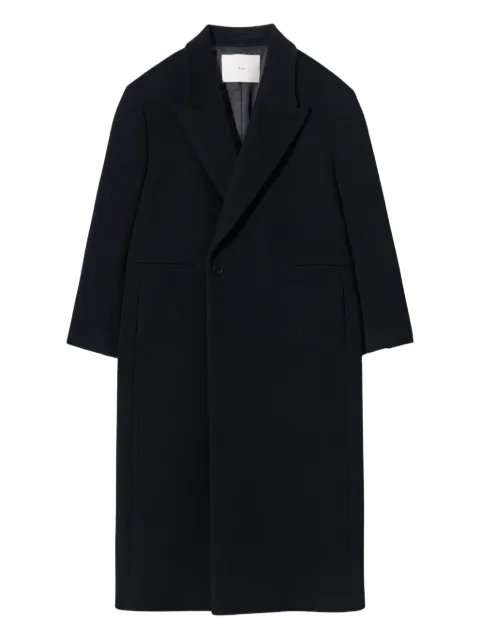 DUNST notched-lapels coat